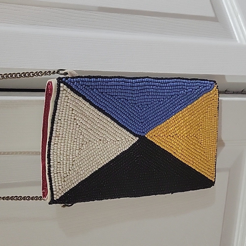 Ink + Alloy beaded purse